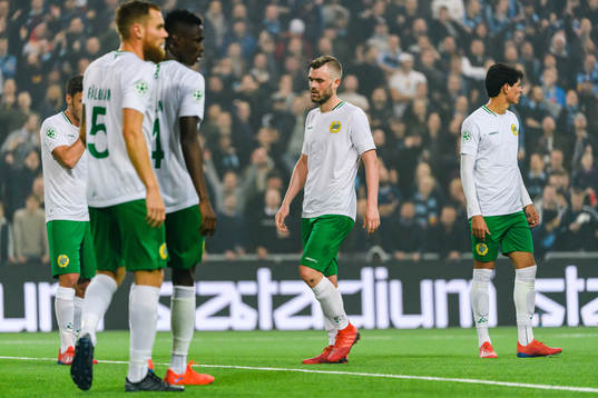 Hammarbys spelare deppar