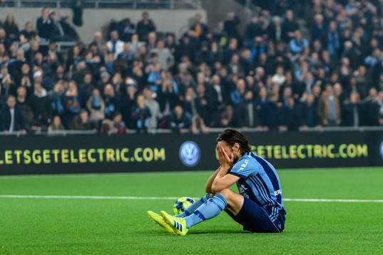 Djurgårdens Kevin Walker deppar