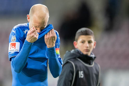 Halmstads Andreas Johansson deppar