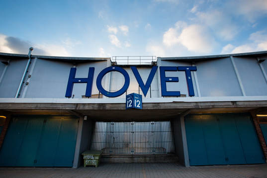 Generell vy utanför Hovets Isstadion