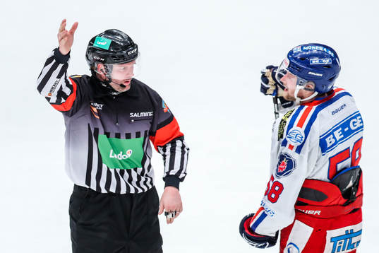 Domare David Bergman och Oskarshamns Oskar Nilsson