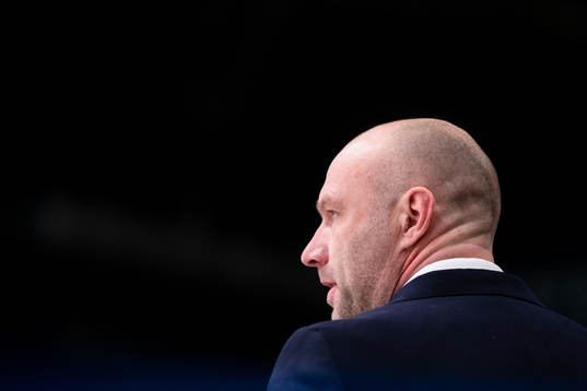 Oskarshamns assisterande tränare Fredrik Hallberg