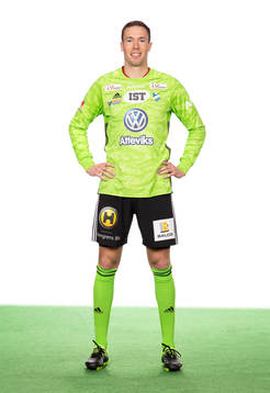 Östers målvakt Robin Malmkvist