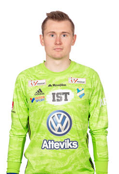 Östers målvakt Tobias Andersson