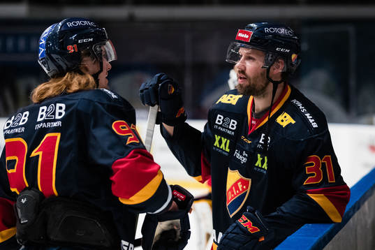 Djurgårdens Axel Jonsson Fjällby och Dick Axelsson