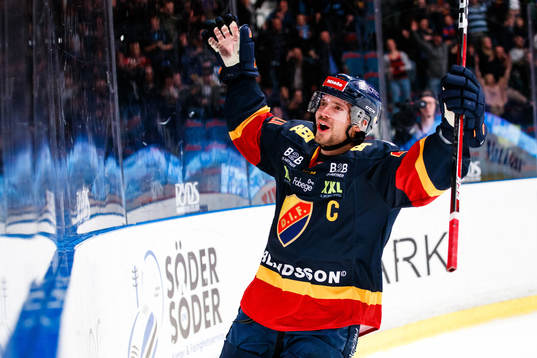 Djurgårdens Jacob Josefson jublar