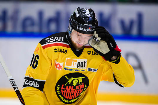 Luleås Robin Kovacs deppar