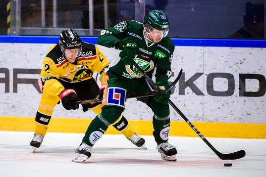 Luleås Fredrik Styrman och Färjestads Jesper Olofsson