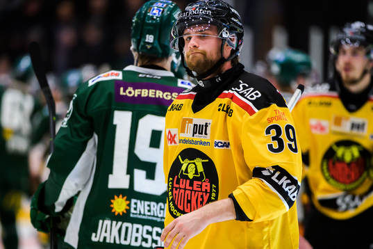 Luleås Pontus Själin deppar