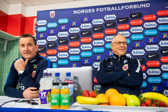 Per Joar Hansen, assistant coach of Norway, and Lars