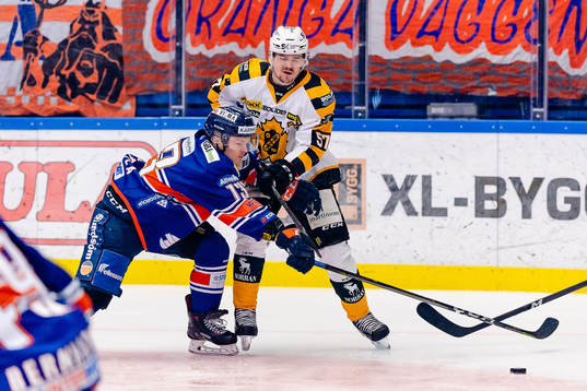 Växjös Julius Junttila och Skellefteås Emil Djuse