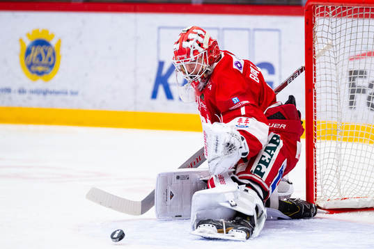 Timrås målvakt Victor Brattström