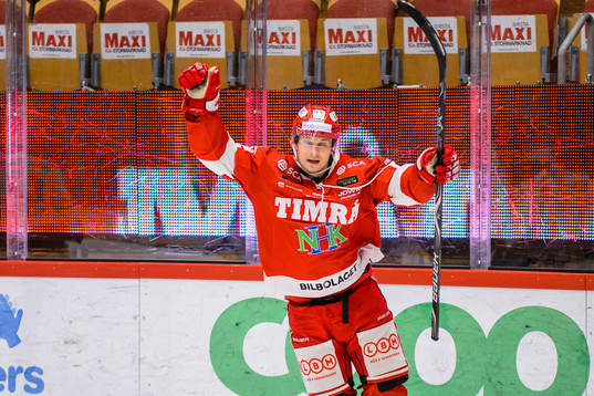Timrås Johannes Salmonsson jublar