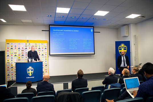 Head coach Janne Andersson of Sweden