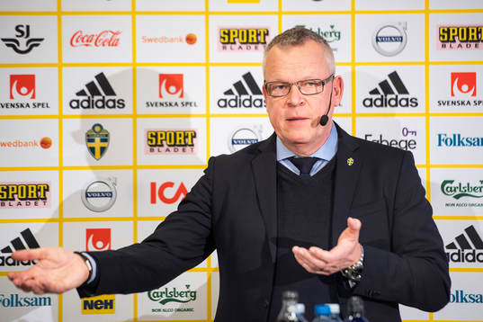Head coach Janne Andersson of Sweden