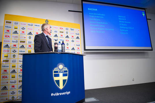 Head coach of the U21 team Roland Nilsson