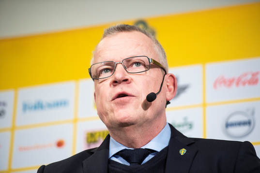 Head coach Janne Andersson of Sweden