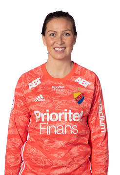 Djurgårdens målvakt Gudbjörg Gunnarsdottir