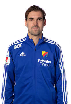 Djurgårdens tränare Joel Riddez
