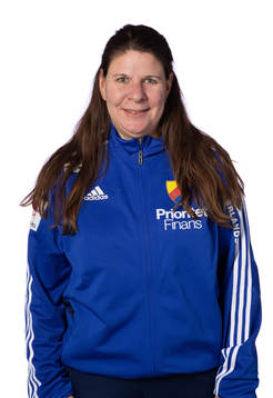 Djurgårdens lagledare Anna von Eckermann