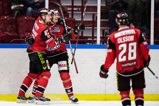 Malmö Redhawks Lars Bryggman jublar