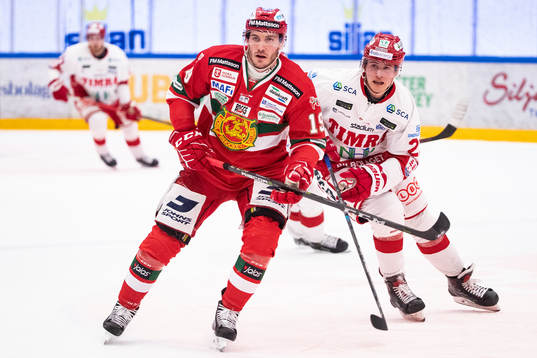 Moras John Persson och Timrås Sebastian Kaijser