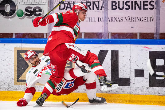 Moras Erlend Lesund och Timrås Jeremy Boyce-Rotevall