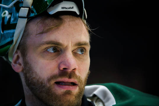 Färjestads målvakt Markus Svensson