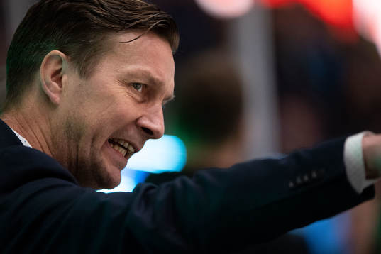 Färjestads tränare Johan Pennerborn