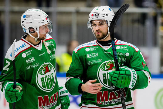 Rögles Daniel Zaar och Craig Schira deppar