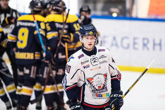 Linköpings Simon Lundmark deppar
