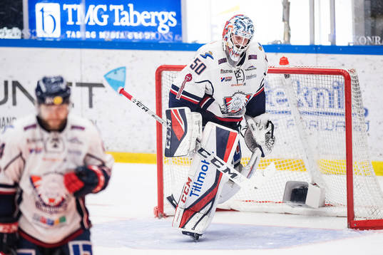 Linköpings målvakt Jonas Gustavsson deppar