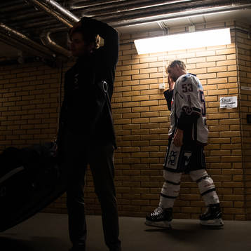 Linköpings Eddie Larsson deppar