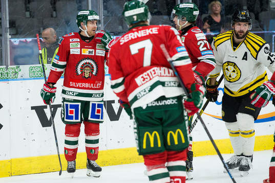 Frölundas Chay Genoway jublar