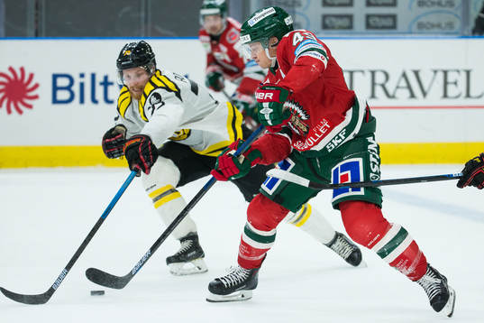 Brynäs Joachim Rohdin och Frölundas Rhett Rakshani