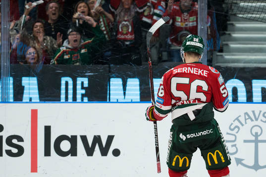 Frölundas Jonathan Sigalet jublar