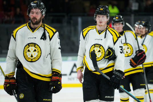 Brynäs Simon Bertilsson och Samuel Solem deppar
