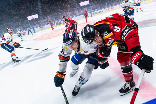 Växjös Pontus Holmberg och Luleås Johan Forsberg