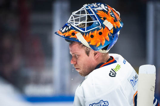 Växjös målvakt Viktor Fasth