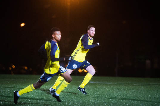 Ängelholms Josef Getachew och Björn Westerblad