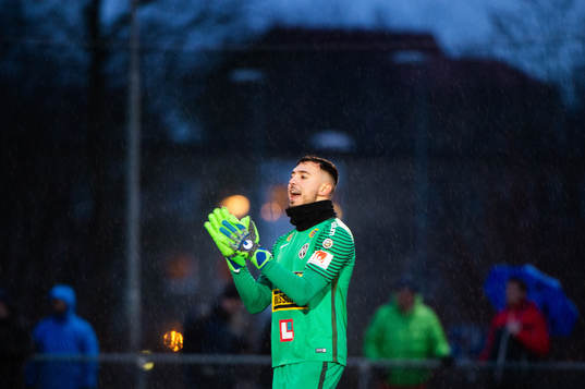 Landskronas målvakt Amr Kaddoura