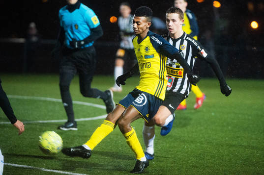 Ängelholms Josef Getachew och Landskronas Jacob Ondrejka