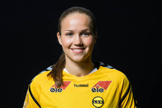 Guro Reiten of LSK Kvinner poses for a portrait