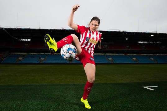 Dejana Stefanovic of Avaldsnes poses for a portrait