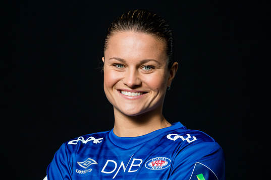 Sherida Spitse of Vålerenga poses for a portrait
