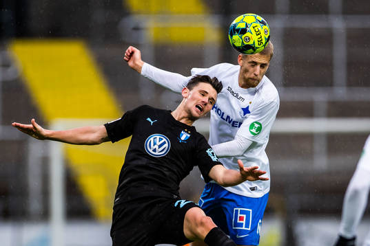 IFK Norrköpings Filip Dagerstål och Malmö FFs Marcus
