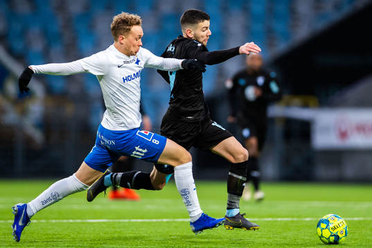 Malmö FFs Erdal Rakip och IFK Norrköpings Gudmundur