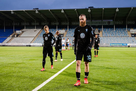 Malmö FFs Jo Inge Berget deppar