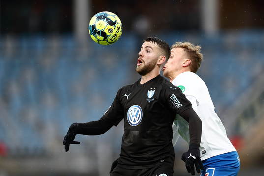 Malmö FFs Erdal Rakip och IFK Norrköpings Gudmundur