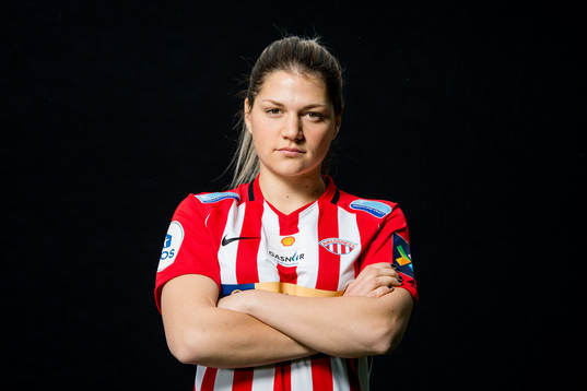 Dejana Stefanovic of Avaldsnes poses for a portrait